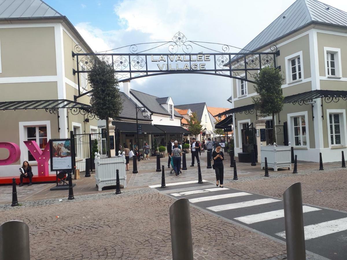 Le Charleston 3P 5 Minutes Disney Parking Gratuit Terrasse Chessy  Exterior foto